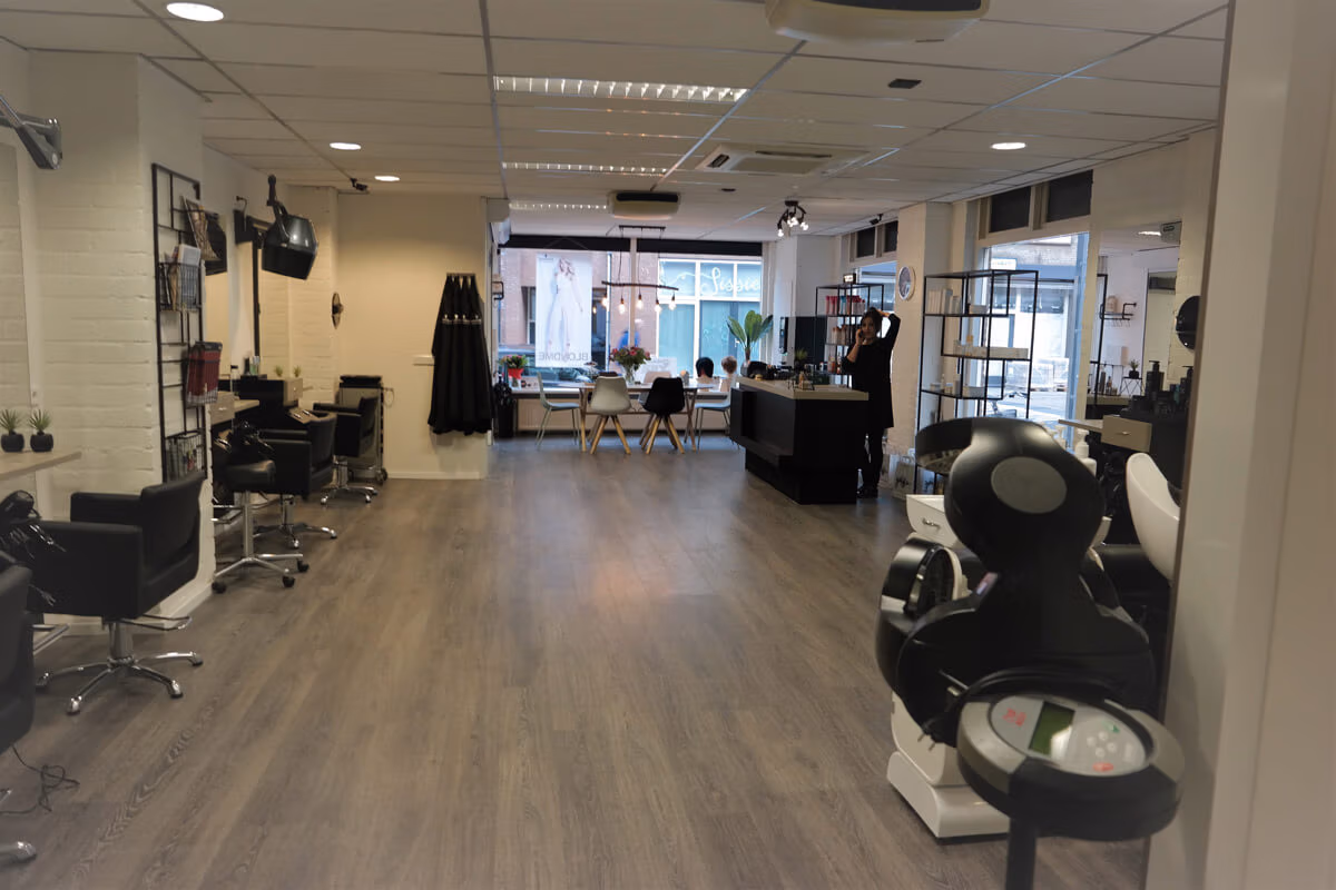 Interieurstyling kapsalon